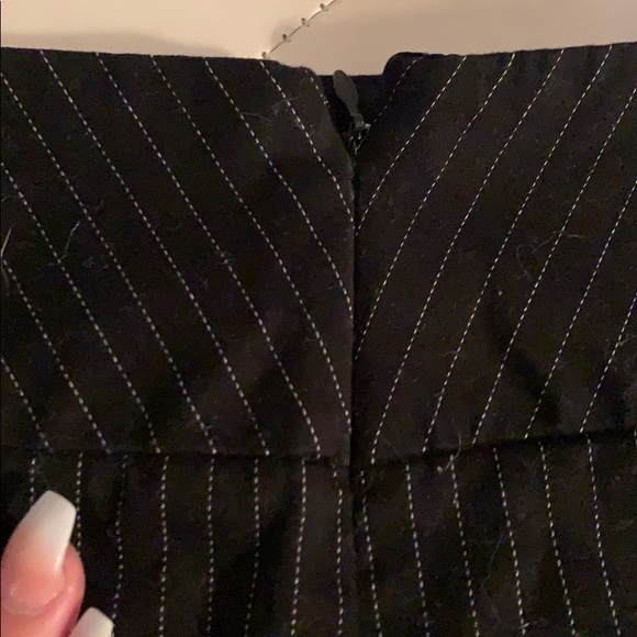 Forever 21 pinstripe mini skirt small - Picture 5 of 6
